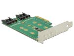 PCI Expr Card Delock 3x M.2 Slot Low Profile