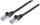 Intellinet Premium Netzwerkkabel, Cat6, S/FTP, 100% Kupfer, Cat6-zertifiziert, LS0H, RJ45-Stecker/RJ45-Stecker, 7,5 m, schwarz