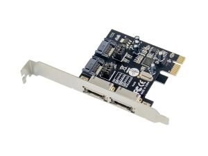 Conceptronic CSATA600EXI Schnittstellenkarte/Adapter Eingebaut SATA, eSATA