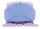 Herlitz Loop Plus Mystic Mermaid Schulranzen-Set Junge/Mädchen Polyester Blau, Grün, Pink
