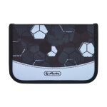 Herlitz UltraLight XL Plus Cyber Soccer Schulranzen-Set Junge Polyester Blau, Dunkelblau