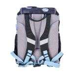 Herlitz UltraLight XL Plus Cyber Soccer Schulranzen-Set Junge Polyester Blau, Dunkelblau