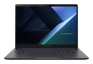 ASUS ExpertBook B3 B3405CCA-LY0067X Intel Core Ultra 7 155H Laptop 35,6 cm (14") WUXGA 16 GB DDR5-SDRAM 512 GB SSD Wi-Fi 6E (802.11ax) Windows 11 Pro Deutsch Schwarz, Grau