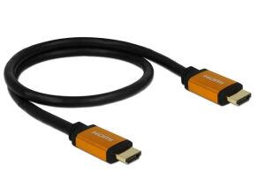 DeLOCK 85726 HDMI-Kabel 0,5 m HDMI Typ A (Standard) Schwarz, Gold