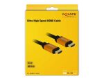 DeLOCK 85726 HDMI-Kabel 0,5 m HDMI Typ A (Standard) Schwarz, Gold