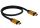 DeLOCK 85726 HDMI-Kabel 0,5 m HDMI Typ A (Standard) Schwarz, Gold