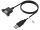 EFB Elektronik K5265SW.0,5V2 USB Kabel USB 3.2 Gen 1 (3.1 Gen 1) 0,5 m USB A 5 Gbit/s Schwarz