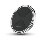 Terratec ChargeAIR dot! Smartphone Schwarz, Silber Gleichstrom Kabelloses Aufladen Schnellladung Drinnen