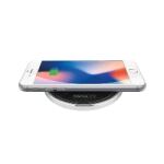 Terratec ChargeAIR dot! Smartphone Schwarz, Silber Gleichstrom Kabelloses Aufladen Schnellladung Drinnen