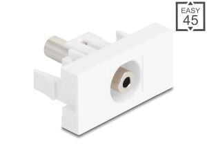 DELOCK Easy 45 Modul Klinkenbu 3,5mm 3 Pin > Klinkenbu 3,5mm