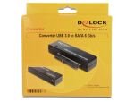 DeLOCK 62486 Kabeladapter USB3.0 SATA III Schwarz