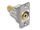 DELOCK Panel Mount Klinkenbu 3,5mm 3 Pin zu Klinkenbu silber