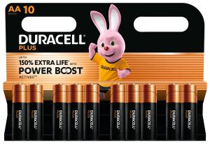 Duracell Plus Einwegbatterie AA Alkali