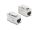 DELOCK Keystone Modul Kupplung RJ45 Buchse zu RJ45 Buchse