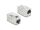 DELOCK Keystone Modul Kupplung RJ45 Buchse zu RJ45 Buchse