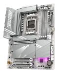 GIGABYTE X870 AORUS ELITE WIFI7 ICE Mainboard - Unterstützt AMD Ryzen 9000 CPUs, 16+2+2 Phasen Digitales VRM, bis zu 8200MHz DDR5 (OC), 3xPCIe 5.0 + 1xPCIe 4.0, Wi-Fi 7, 2.5GbE LAN, USB 4