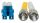 Intellinet Glasfaser LWL-Anschlusskabel, Duplex, Singlemode, LC/ST, 9/125 µm, OS2, 2 m, gelb