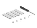 DELOCK PCI Express x16 Karte > 4x intern NVMe M.2 Key M