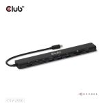 CLUB3D CSV-2550 laptop-dockingstation & portreplikator Kabelgebunden USB Typ-C Schwarz