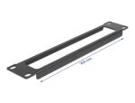 DELOCK 10" Netzwerkschrank Panel mit Öffnung 1...