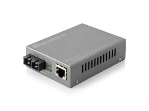 LevelOne FVS-3120 Netzwerk Medienkonverter 100 Mbit/s Einzelmodus Grau