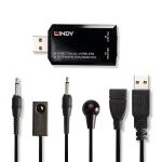 Lindy 38331 Audio-/Video-Leistungsverstärker AV-Sender und -Empfänger Schwarz