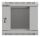 Lanberg WF11-3304-10S Rack 4U Wandmontiertes Regal Grau