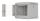 Lanberg WF11-3304-10S Rack 4U Wandmontiertes Regal Grau