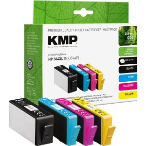 KMP 1712,4005 Druckerpatrone 4 Stück(e) Kompatibel Hohe (XL-) Ausbeute Cyan