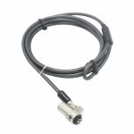 DICOTA D31540 Kabelschloss Schwarz 2 m