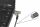 DICOTA D31540 Kabelschloss Schwarz 2 m