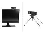 DELOCK USB UHD Webcam mit Mikrofon 4K 30Hz 110° Blickwinkel