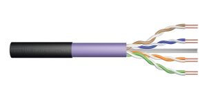 DIGITUS CAT.6 UUTP Erdkabel, 500 m, simplex, PE, 500m,grau