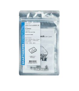 Smartkeeper CL04P1GY Schnittstellenblockierung USB Typ-C Grau Kunststoff 10 Stück(e)
