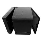 APC NetShelter WX 13 HE vertikale Montageschiene mit Gewindebohrung, belüftete Fronttür, schwarz