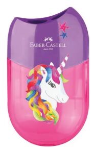 Faber-Castell 183553 Anspitzer Manueller Bleistiftspitzer Mehrfarbig