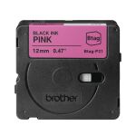 Brother BTAG-P31 Etiketten erstellendes Band Schwarz auf Rosa