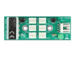 DELOCK Adapter Anschluss-Verteiler 6x Lüfter (3Pin)