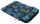 Herlitz New Batik 26,7 cm (10.5") Schutzhülle Schwarz, Blau, Grün