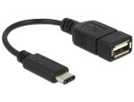 DeLOCK 65579 USB Kabel USB 2.0 0,15 m USB C USB A 0,48...