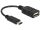 DeLOCK 65579 USB Kabel USB 2.0 0,15 m USB C USB A 0,48 Gbit/s Schwarz
