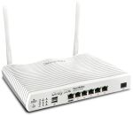 DrayTek Vigor 2866Vac WLAN-Router Gigabit Ethernet Dual-Band (2,4 GHz/5 GHz) Weiß