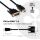 CLUB3D DVI auf HDMI 1.4 Kabel St./St. 2 meter, Bidirektional