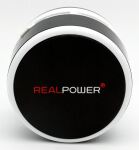 RealPower Mini Hoover-1 Handstaubsauger Schwarz, Weiß Beutellos