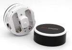 RealPower Mini Hoover-1 Handstaubsauger Schwarz, Weiß Beutellos