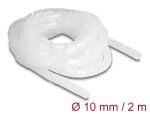 DELOCK Spiralschlauch flexibel 2 m x 10 mm transparent