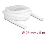 DELOCK Geflechtschlauch selbstschließend 5 m x 25mm weiß
