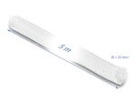 DELOCK Geflechtschlauch selbstschließend 5 m x 25mm weiß