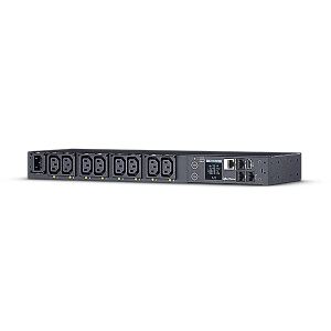 CyberPower PDU41004, Switched PDU, Rackmount 1U, Switched PDU, Eingang 230V/10A (1), Ausgang IEC-320 C13 (8), SNMP-Netzwerkanschluss, PowerPanel Software