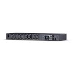 CyberPower PDU41004, Switched PDU, Rackmount 1U, Switched PDU, Eingang 230V/10A (1), Ausgang IEC-320 C13 (8), SNMP-Netzwerkanschluss, PowerPanel Software